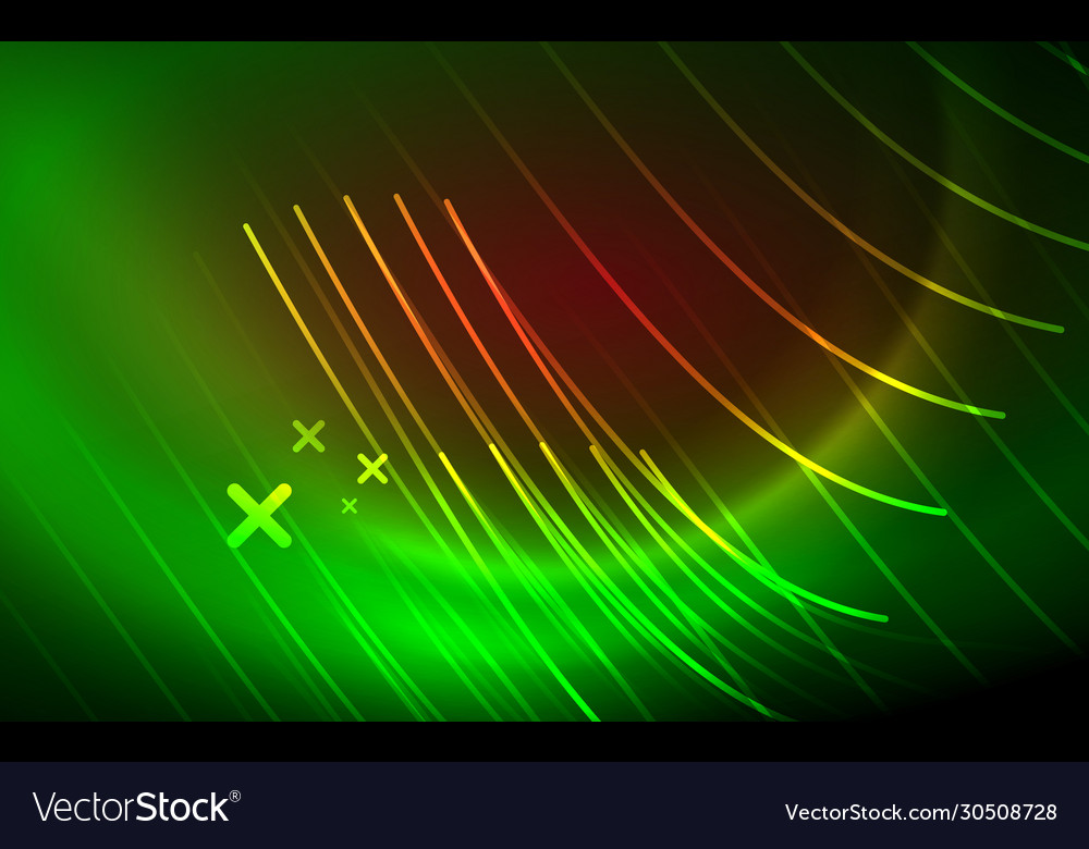 Abstract background - neon line design Vector Image Abstract background - neon line design