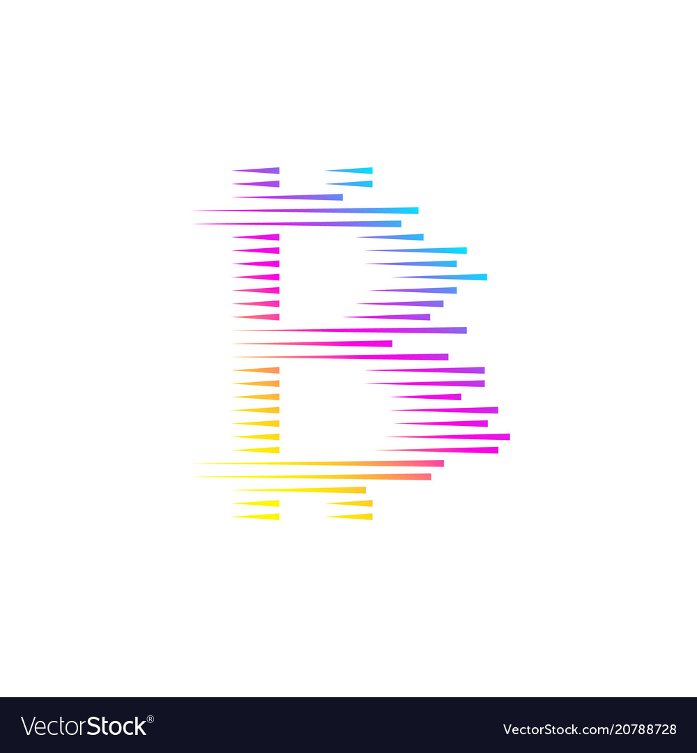 Bitcoin coin with fast speed motion lines Vector Image Bitcoin coin with fast speed motion lines