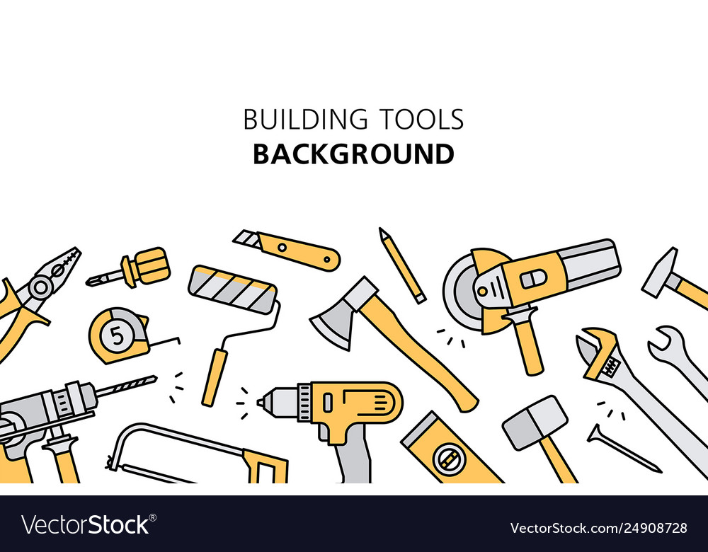 Building tools background