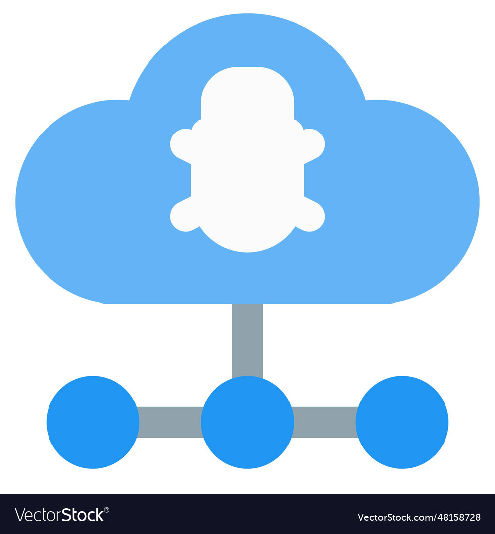 Cloud-based system with a dangerous virus