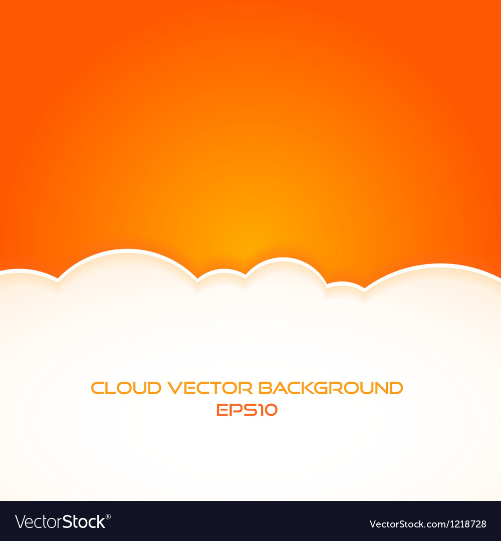 Evening Cloud Background
