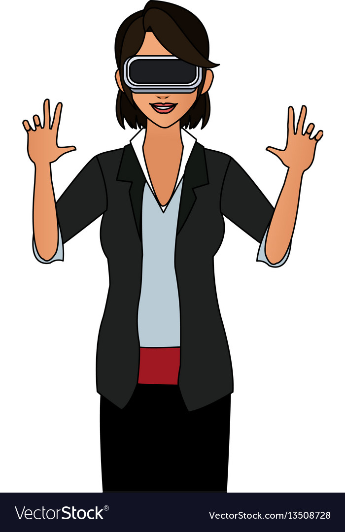 Virtual reality icon image