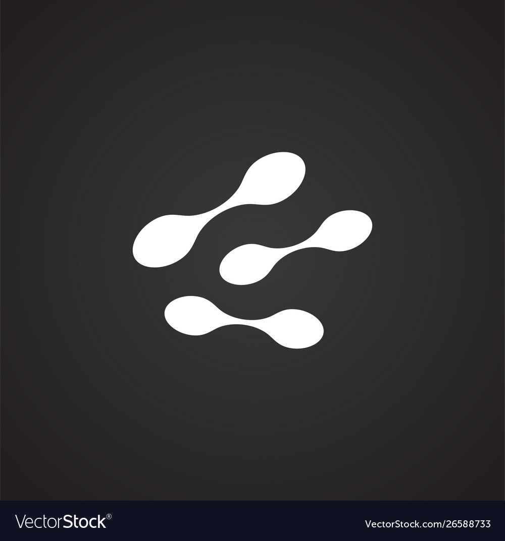 Cell icon on background for graphic and web design