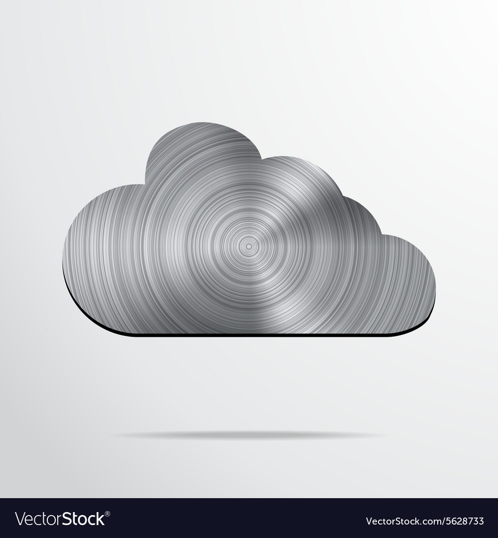 Cloud glass icon