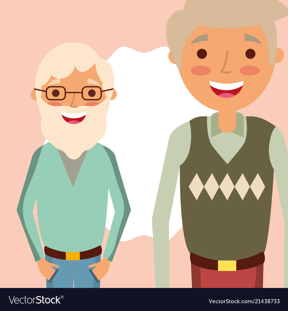 Grandparents day card Royalty Free Vector Image