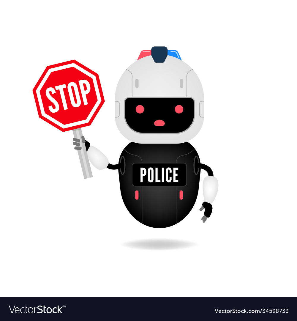 Robot stop. Робот стоп. stop robot abuse.