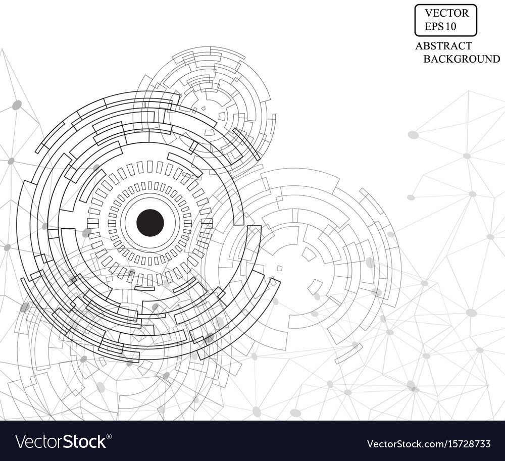 Technology Line Pattern Background