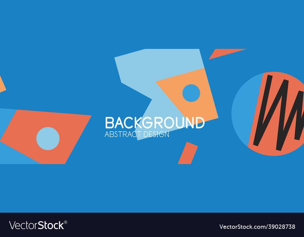 Abstract background with blocks lines geometric