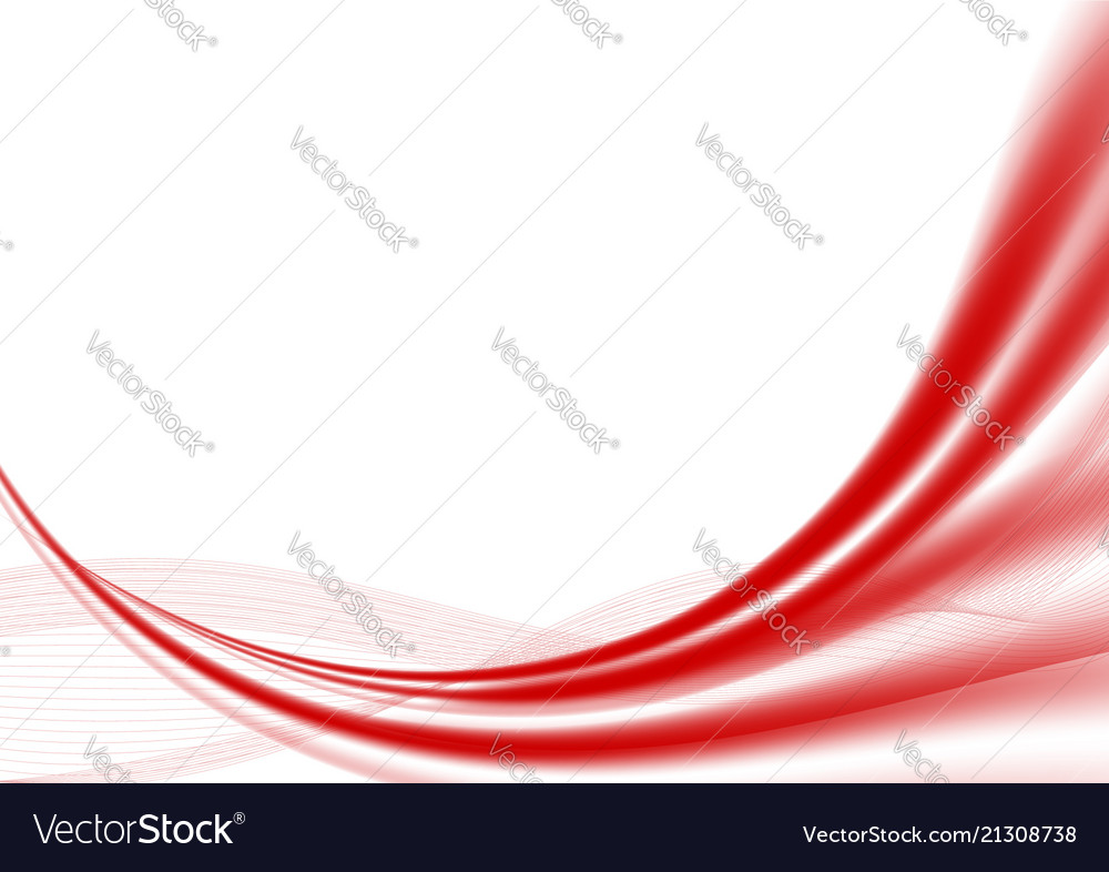 Dynamic Red Wave Background