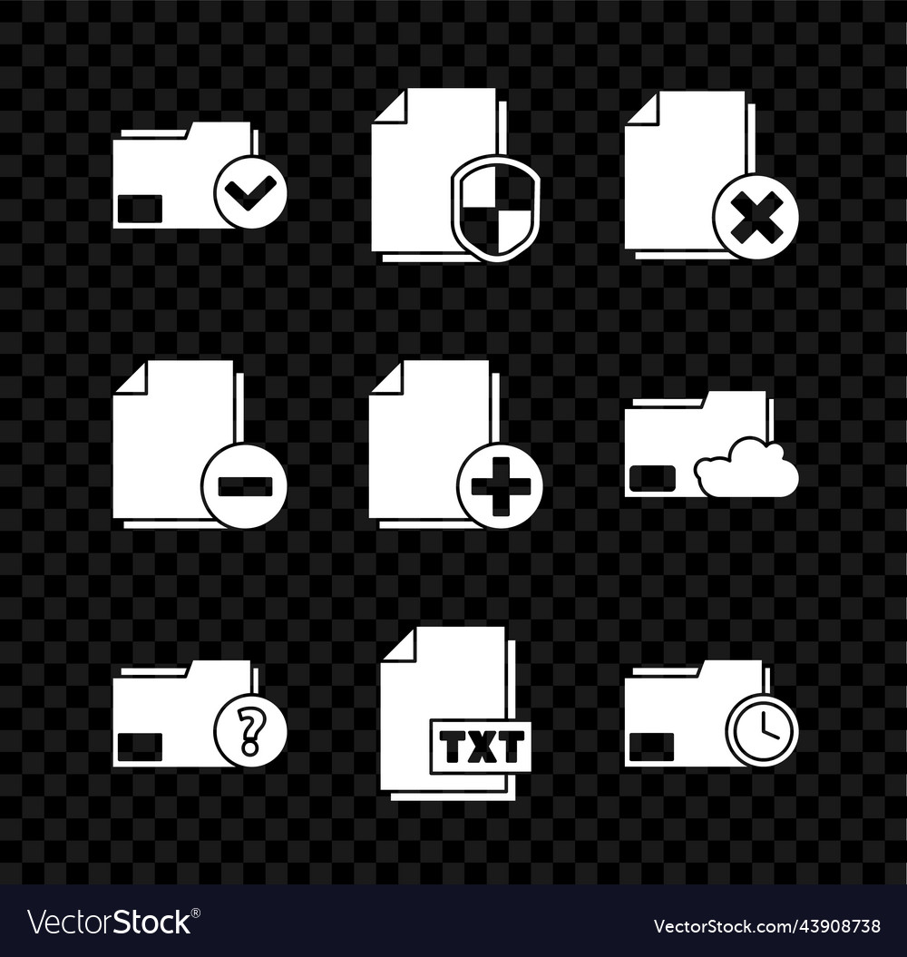 Set document folder and check mark protection