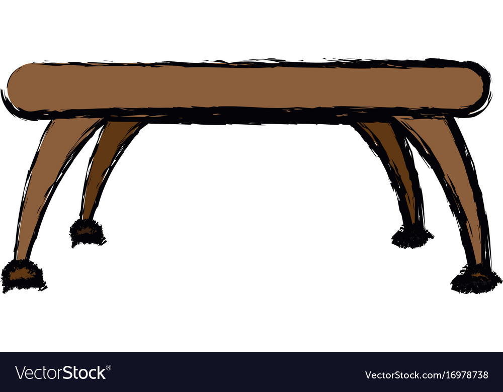 Table platform stand template for object