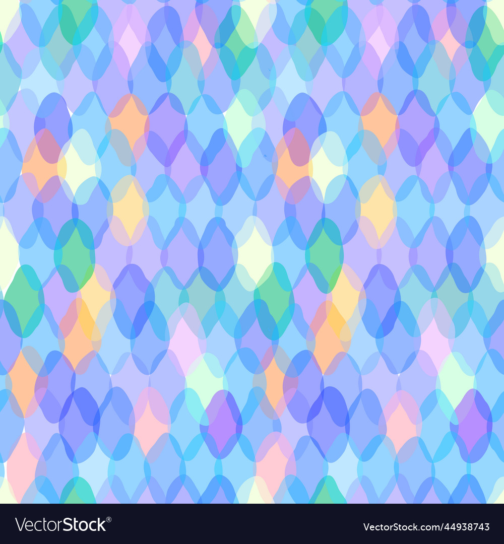 Abstract geometric seamless pattern with rhombus