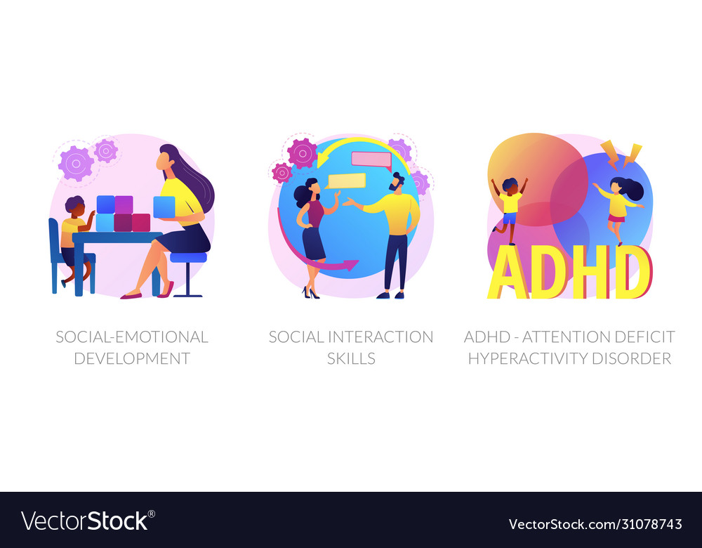 Child psychology concept metaphors Royalty Free Vector Image