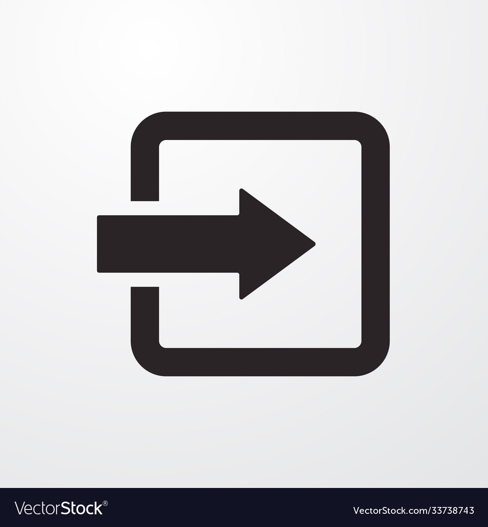 Login icon for web and mobile