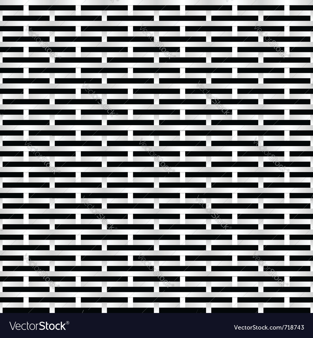 Metallic Grid Pattern
