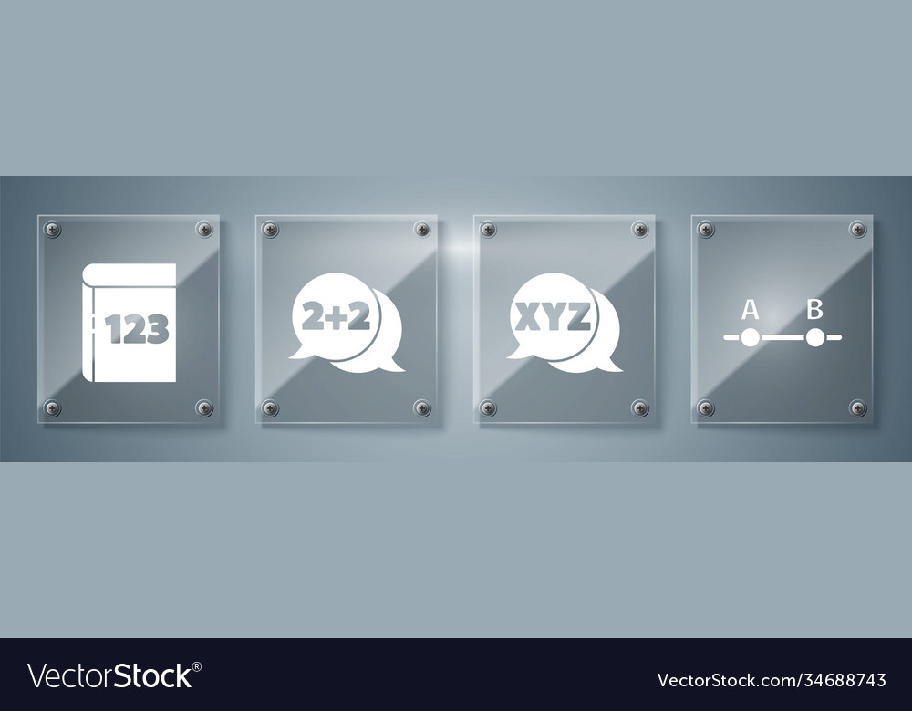 Set graph schedule chart diagram xyz vector image Set graph schedule chart diagram xyz
