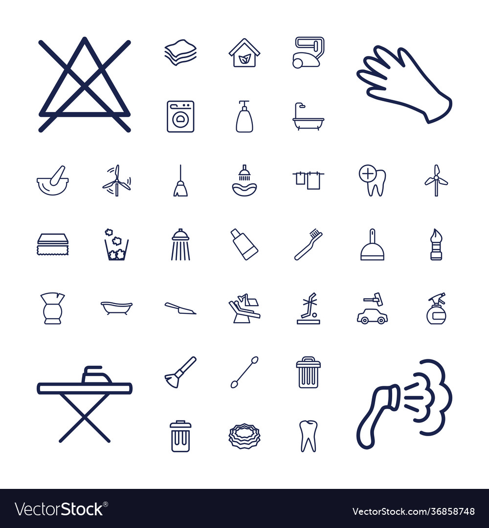 37 clean icons