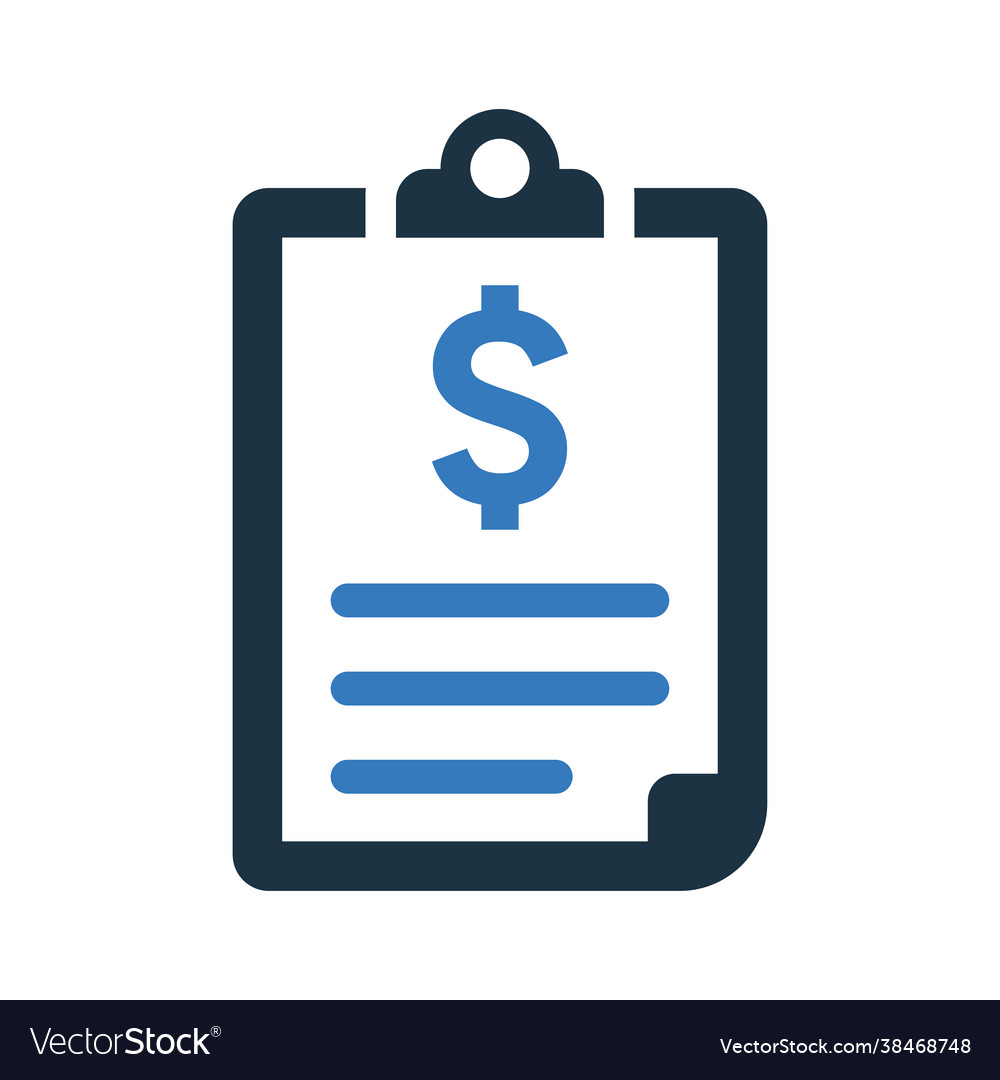 Clipboard form notepad icon simple editable
