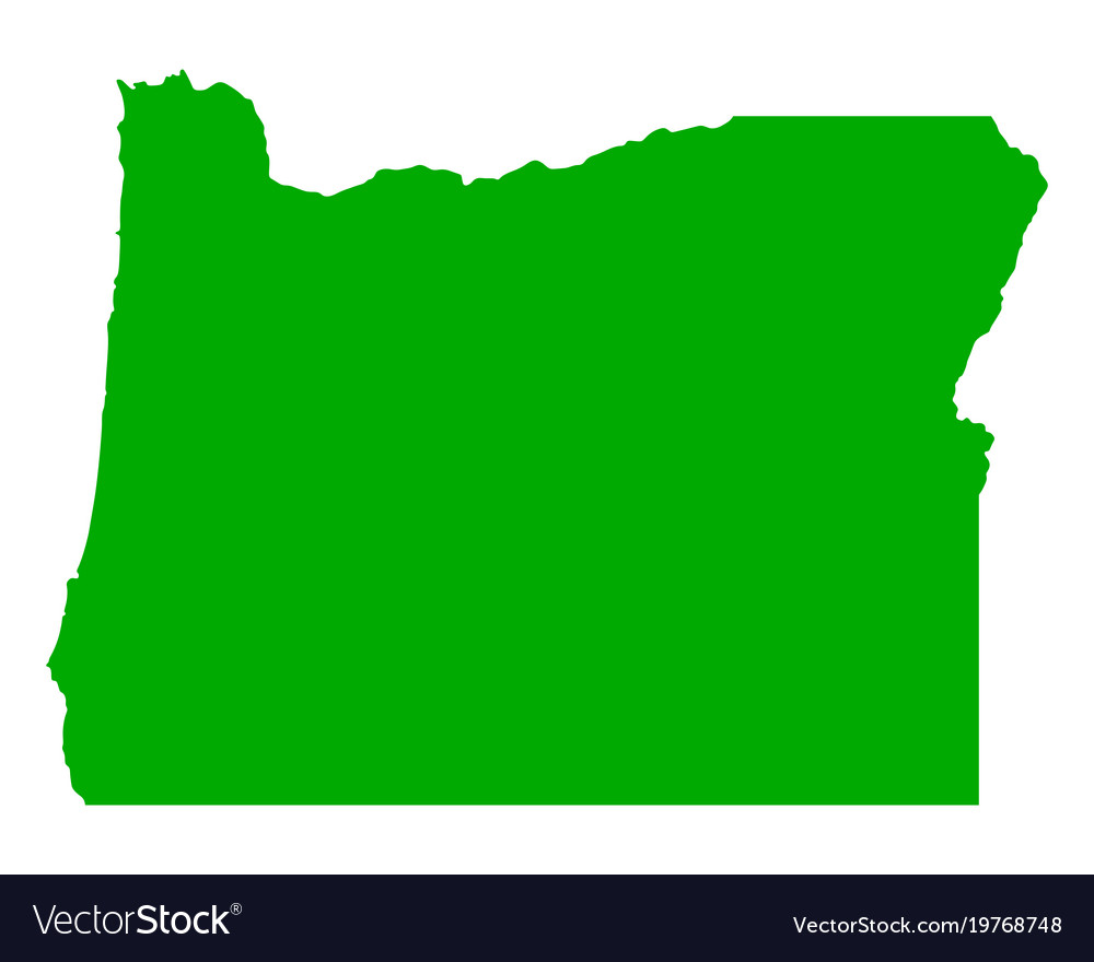 Oregon State Map