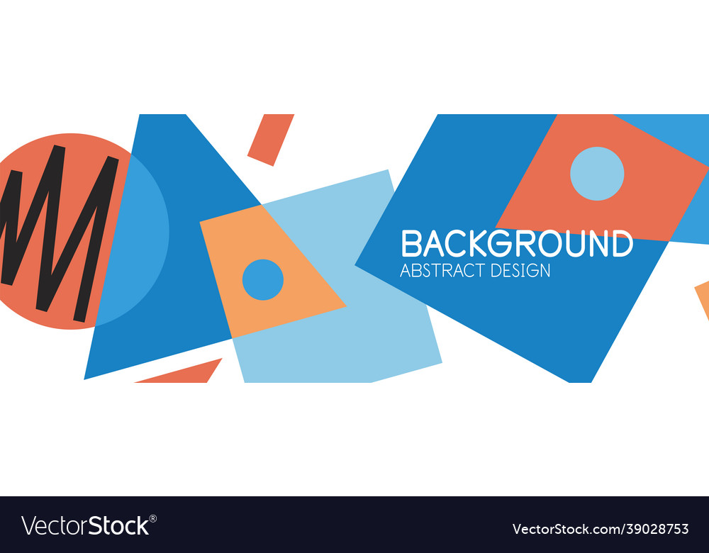 Abstract background with blocks lines geometric vector image Abstract background with blocks lines geometric