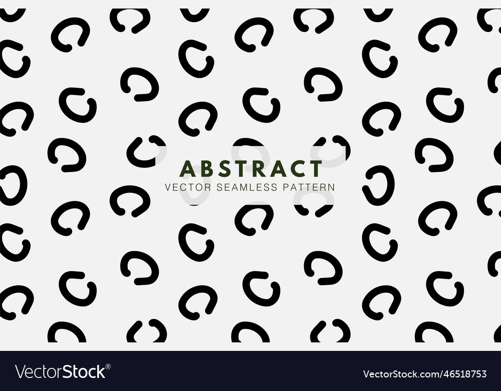 Curve lines shape seamless pattern