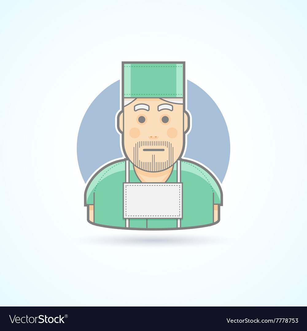 Surgeon medicine doctor icon