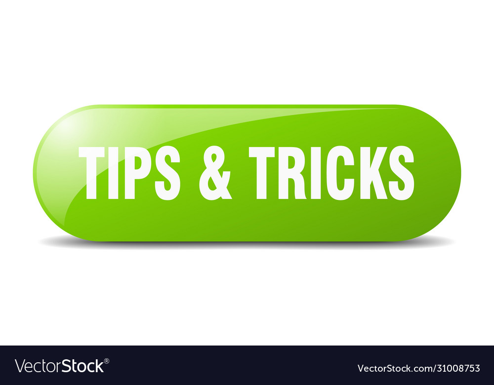 Tipps Tricks Taste Zeichen Taste drücken vector image Tipps Tricks Taste Zeichen Taste drücken