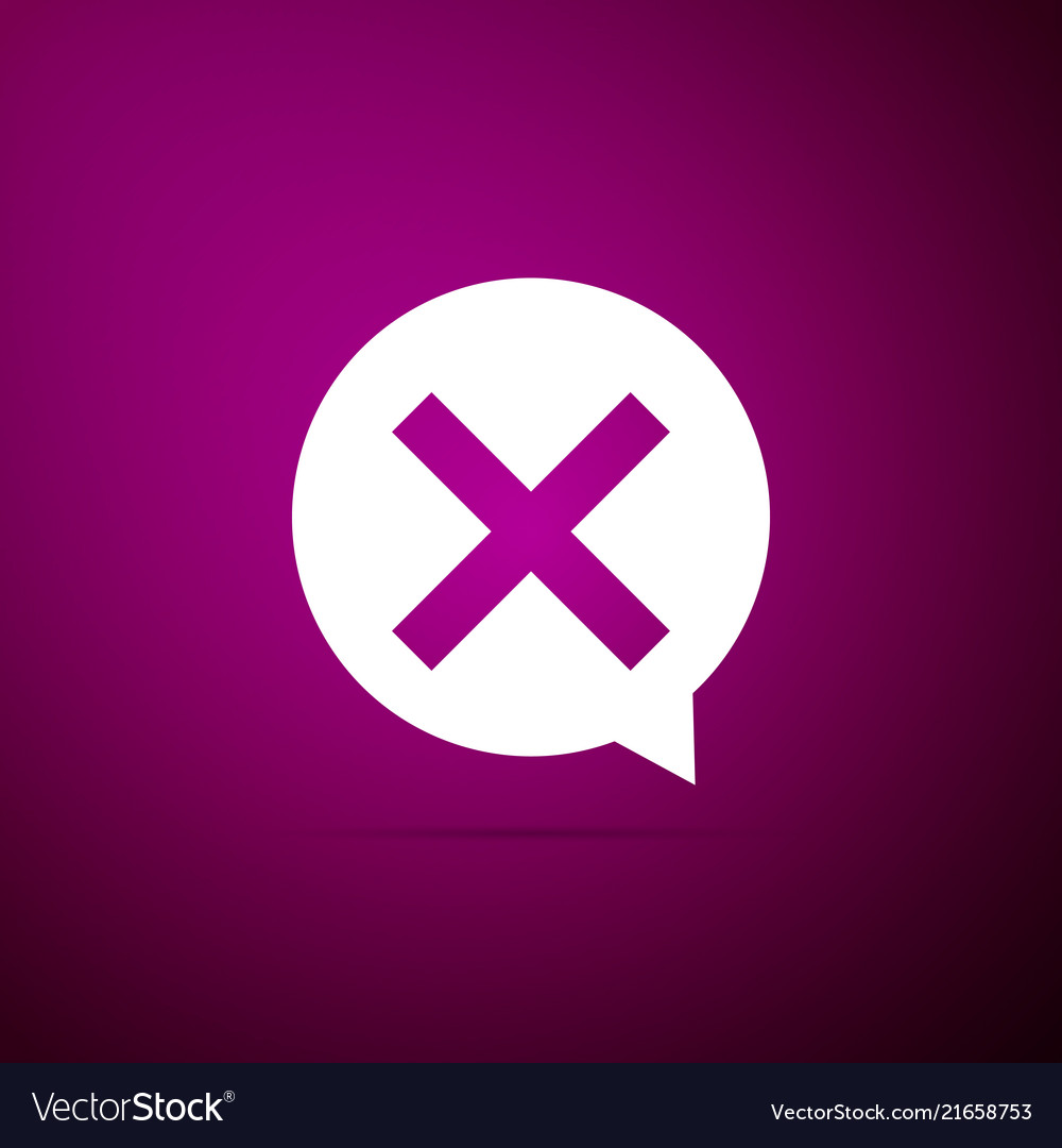 X mark cross in circle icon check