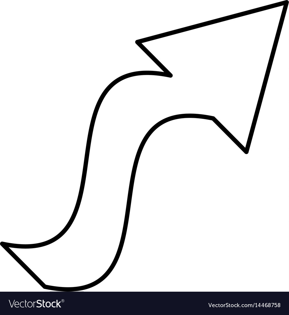 Arrow cursor symbol Royalty Free Vector Image - VectorStock