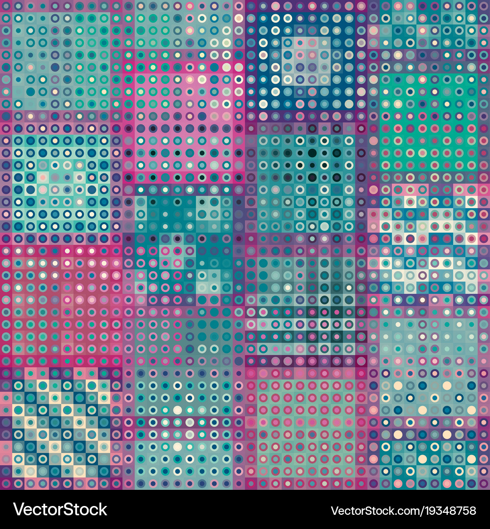 Geometric abstract pattern Royalty Free Vector Image