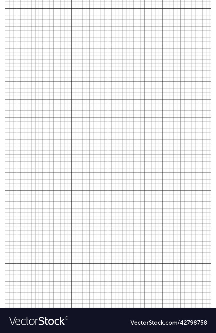 Millimeter graph paper grid abstract squared vector image Millimeter graph paper grid abstract squared