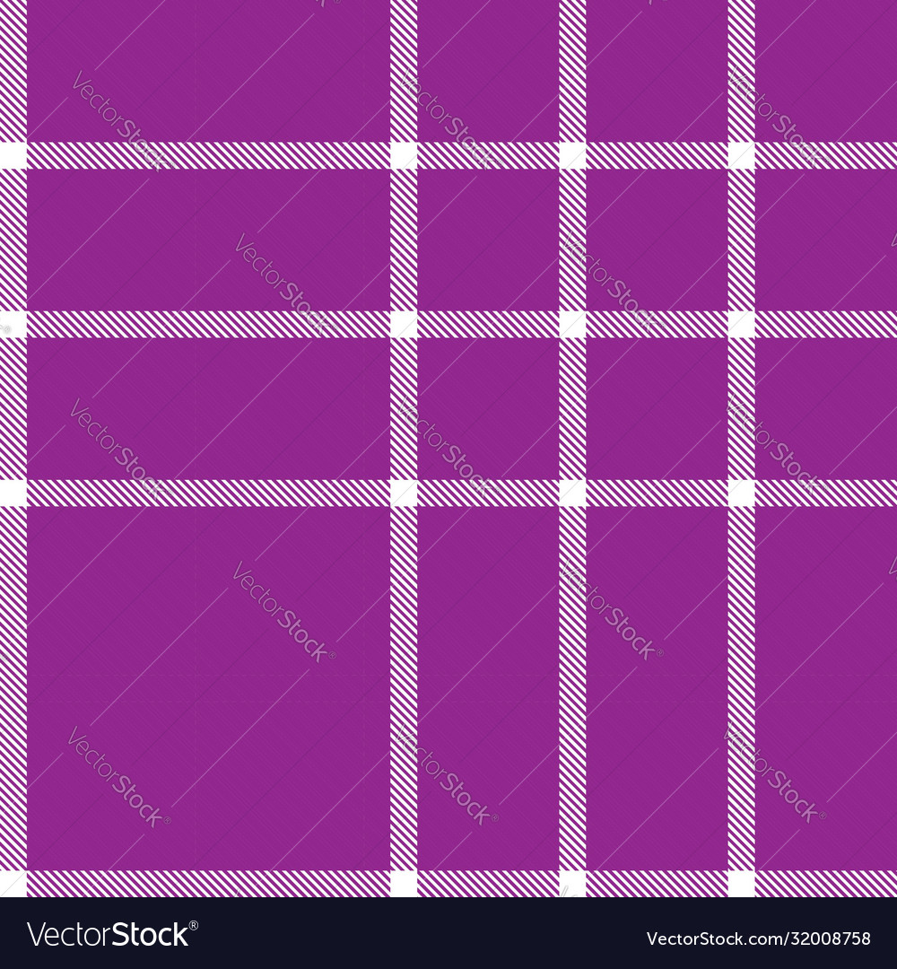 Purple plaid tartan checkered seamless pattern