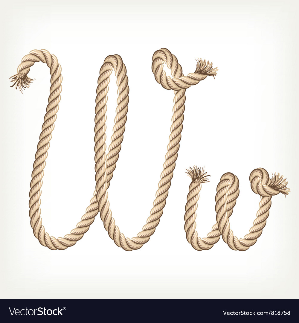 free rope font