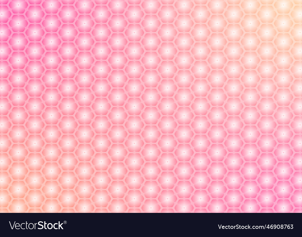 Abstract colorful hexagon pattern geometric vector image Abstract colorful hexagon pattern geometric