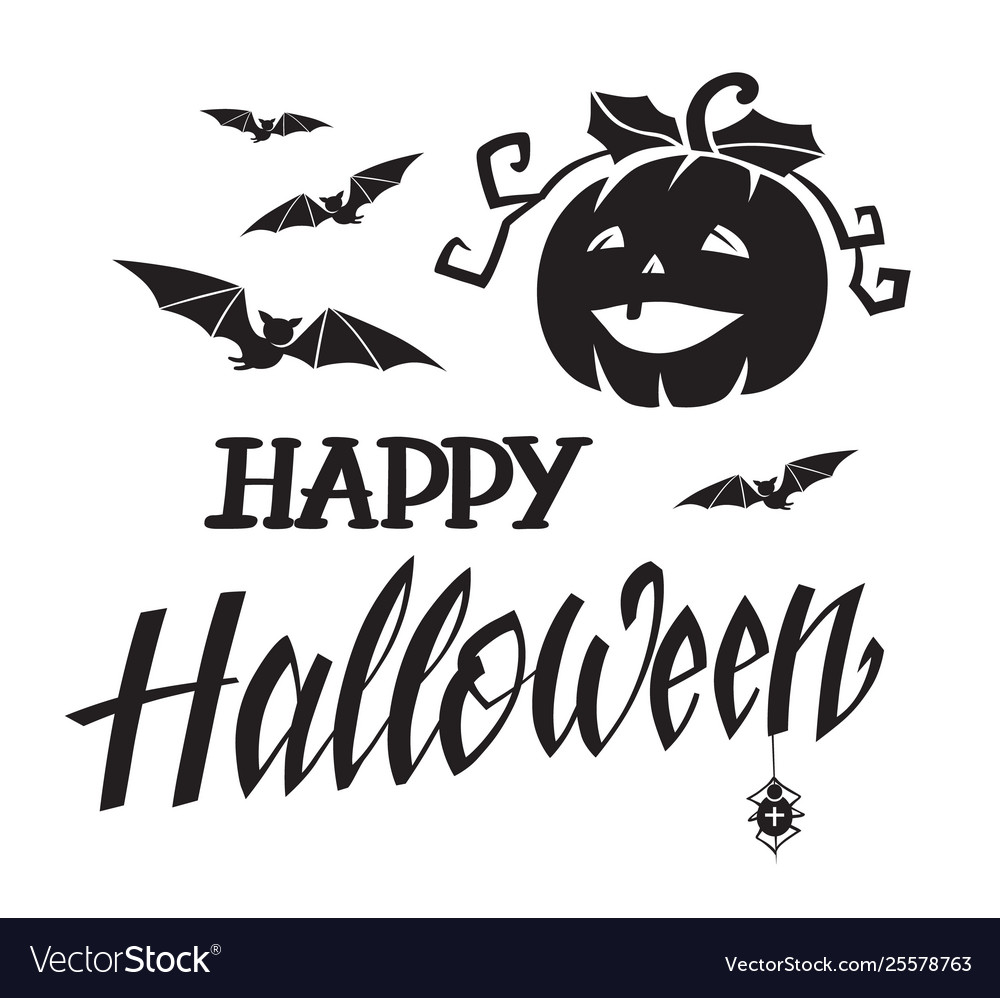 Halloween badge Royalty Free Vector Image - VectorStock