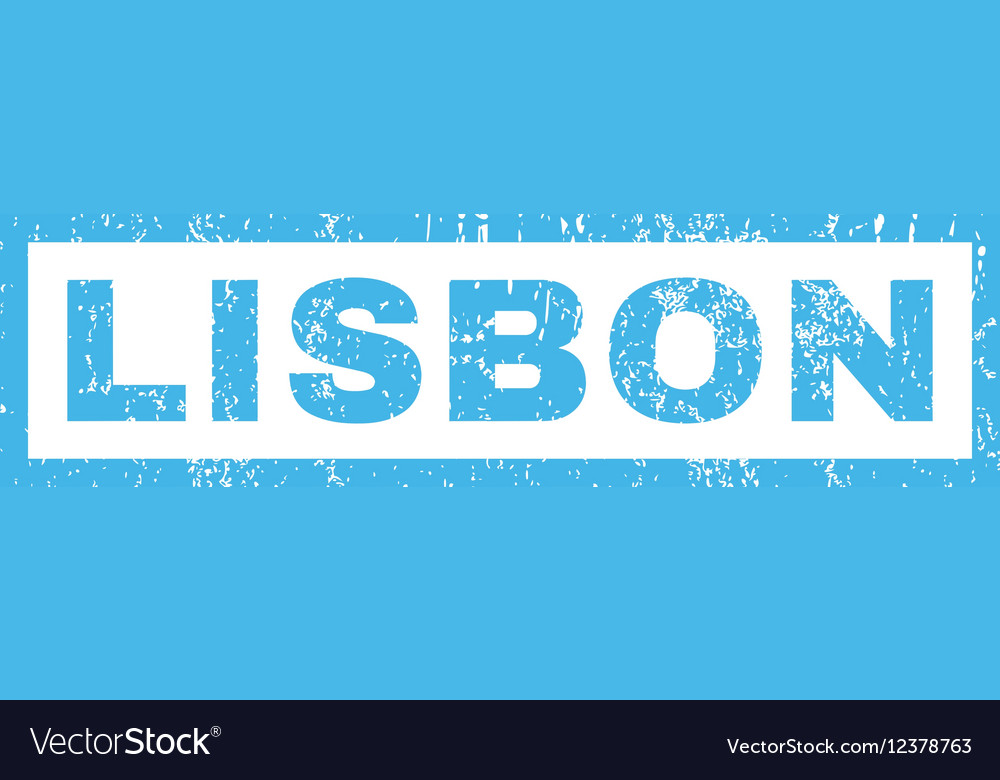 Lisbon rubber stamp Royalty Free Vector Image - VectorStock