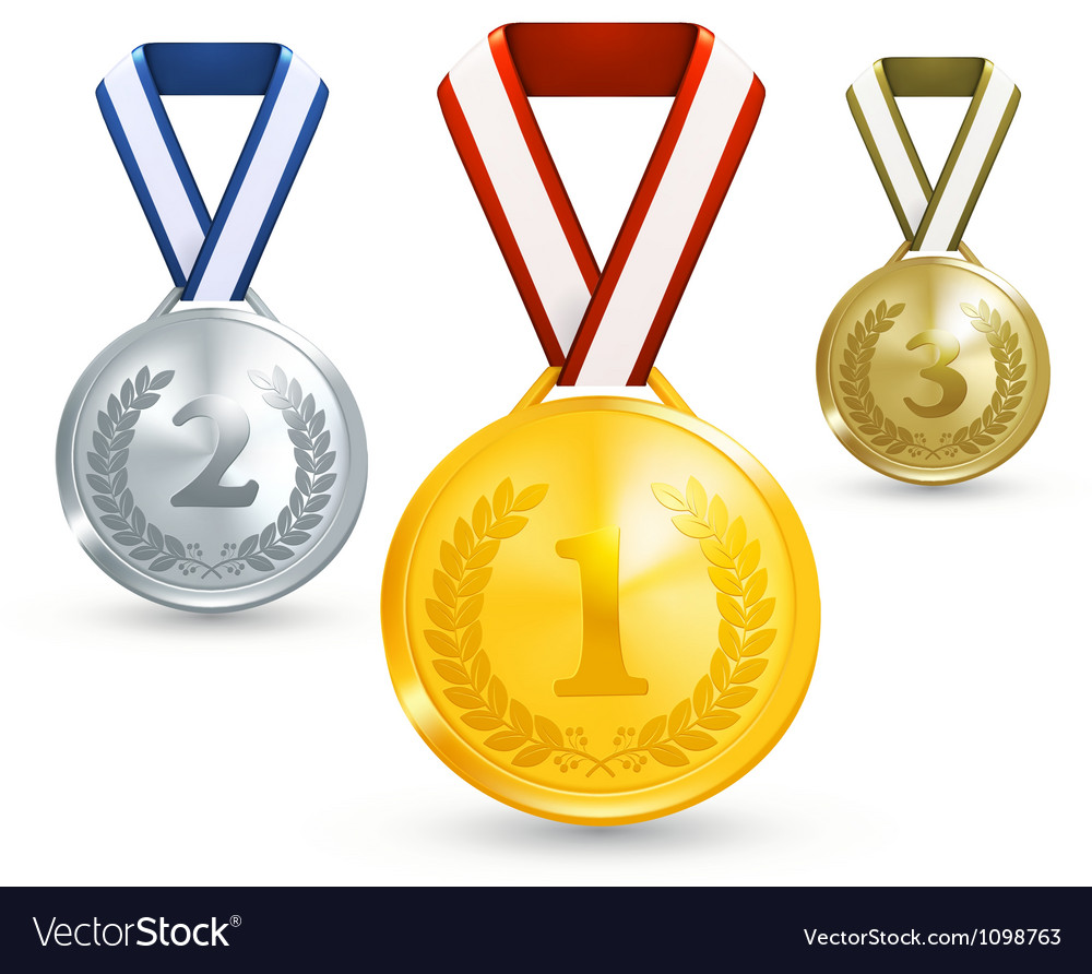 Medals Royalty Free Vector Image - VectorStock