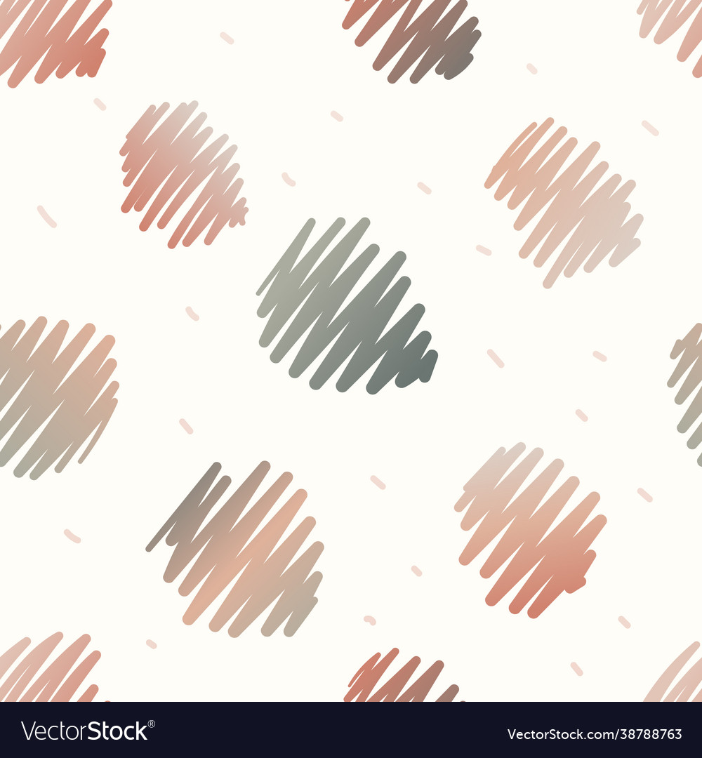 Seamless pattern with design elements vector image Seamless pattern with design elements