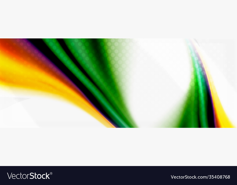 Abstract background smooth flowing lines blurred vector image Abstract background smooth flowing lines blurred