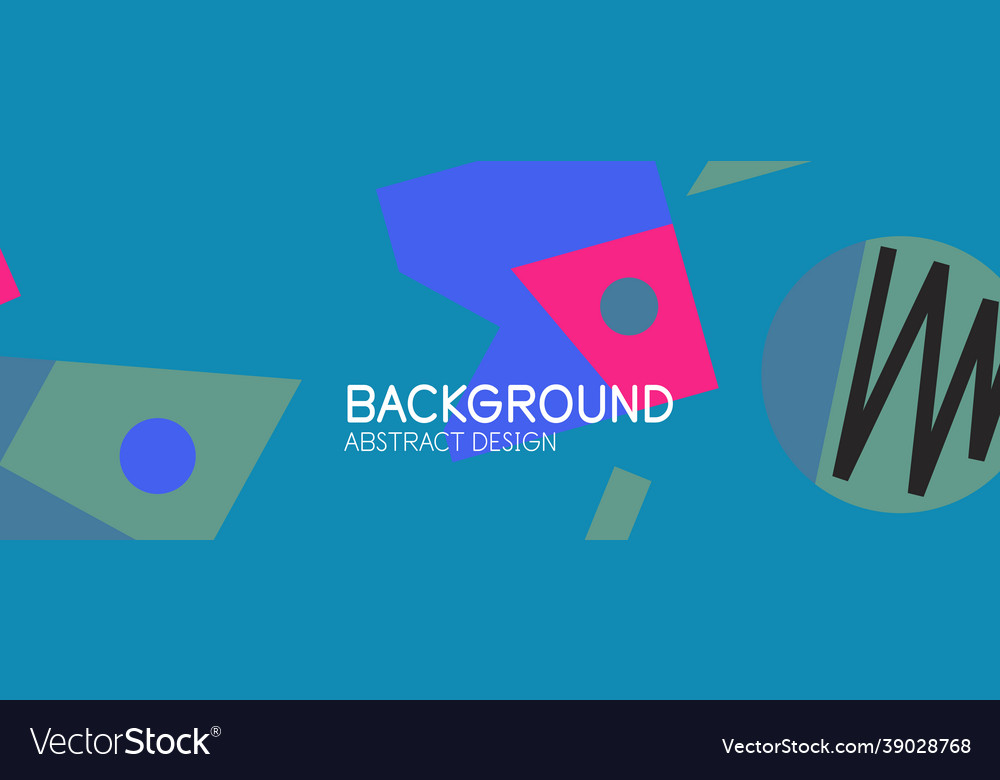 Abstract background with blocks lines geometric