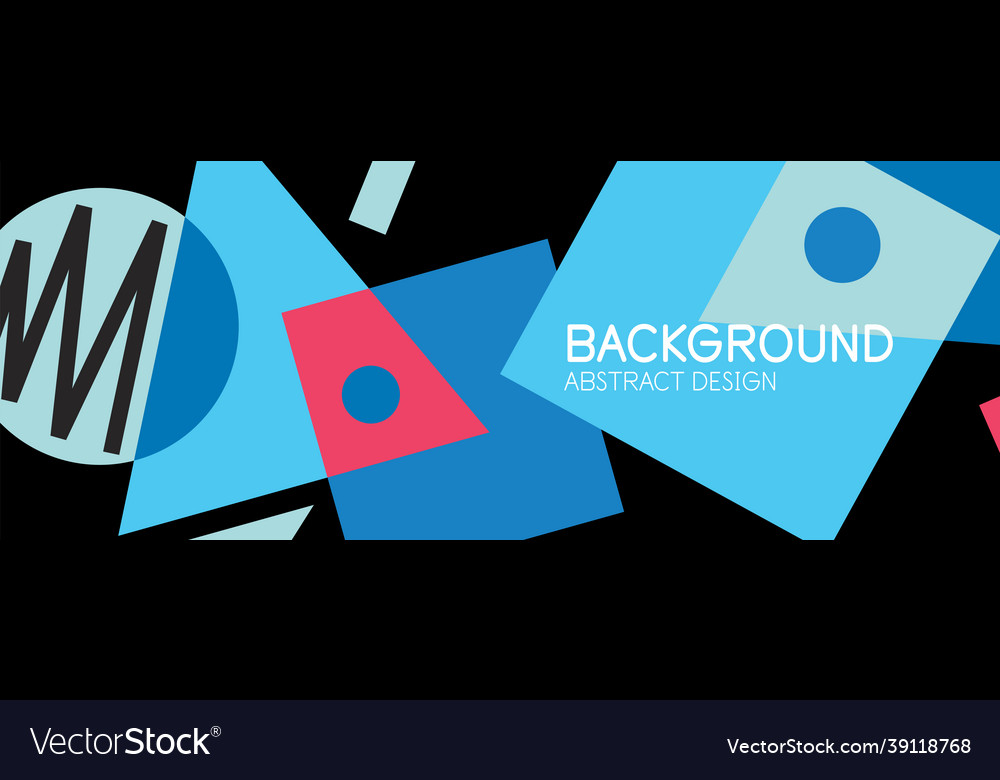 Abstract background with blocks lines geometric vector image Abstract background with blocks lines geometric