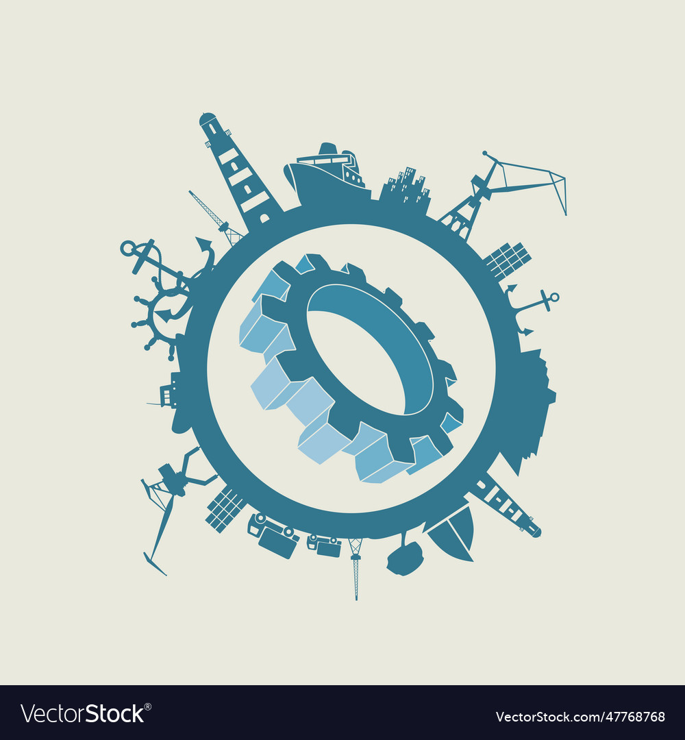 Circle with cargo port and travel relative