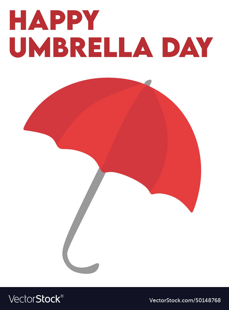 Happy umbrella day