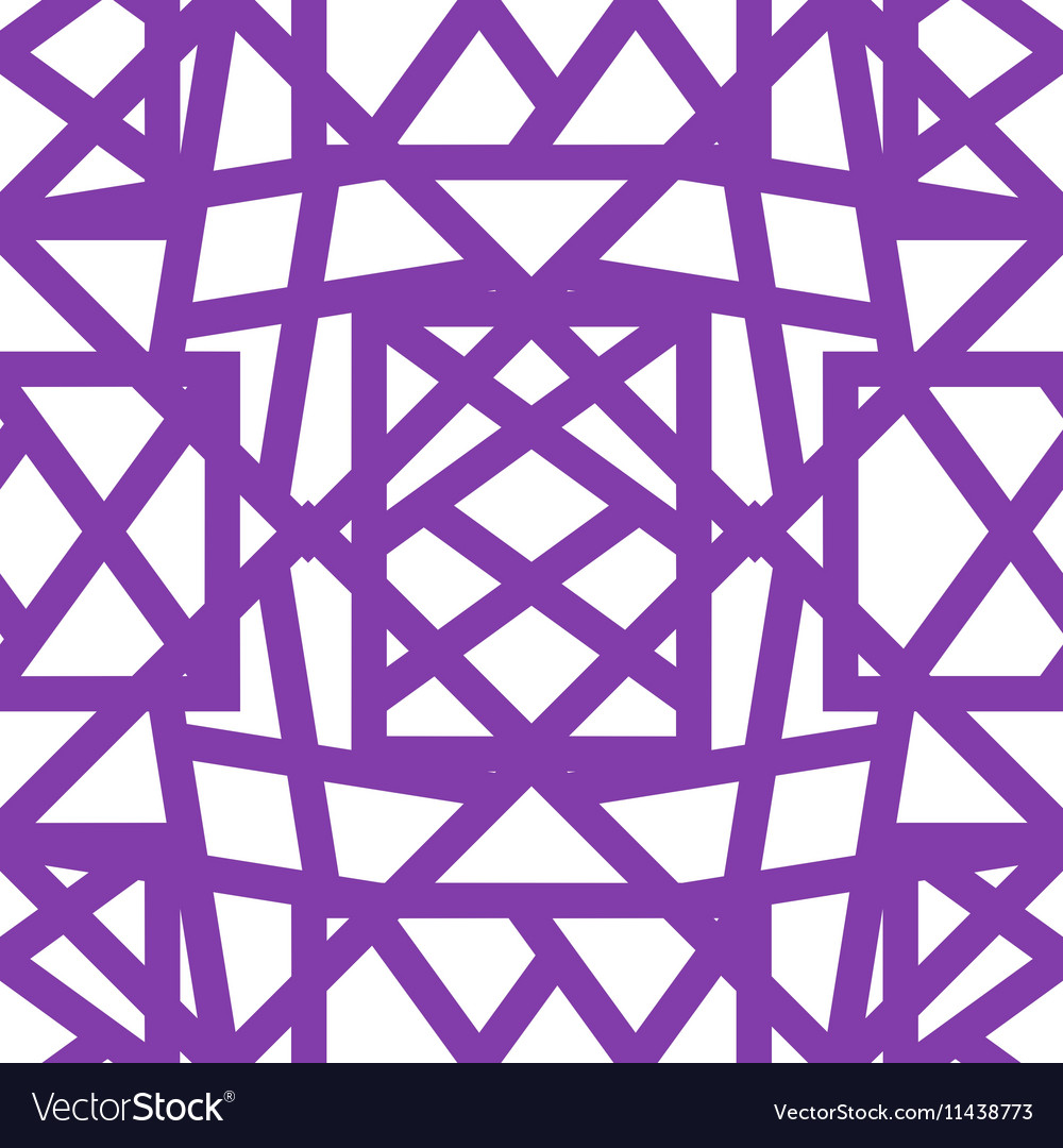 Abstract geometric pattern a seamless background Vector Image