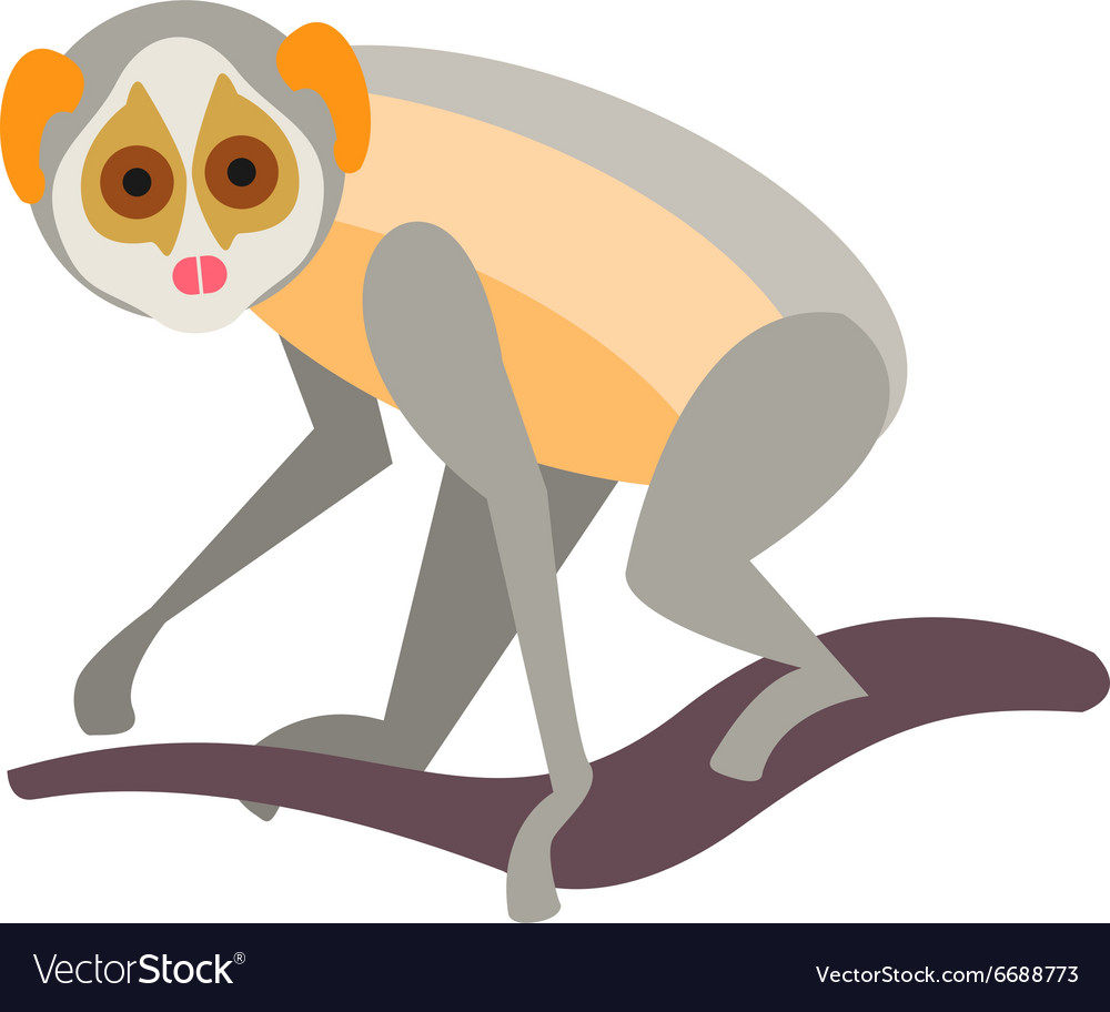Cute monkey icon logo symbol