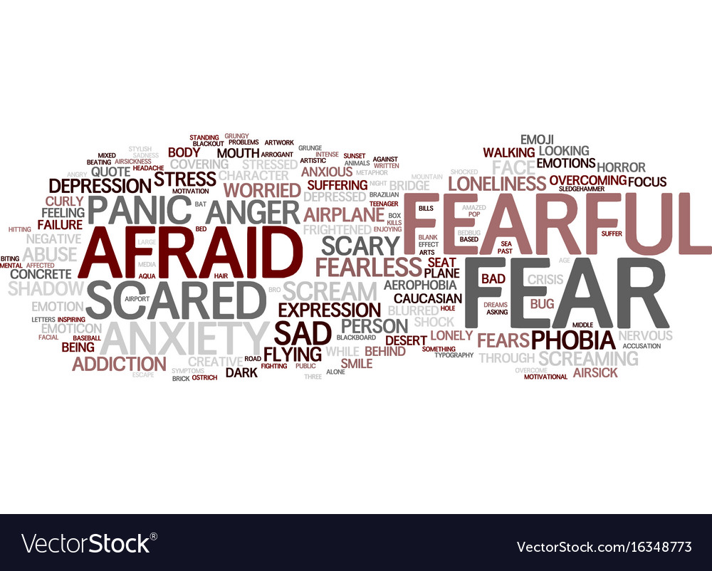 6 letter word with fearful