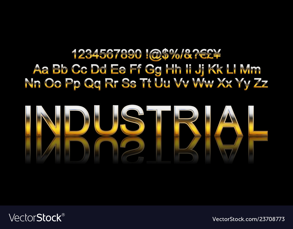 Hard style universal font