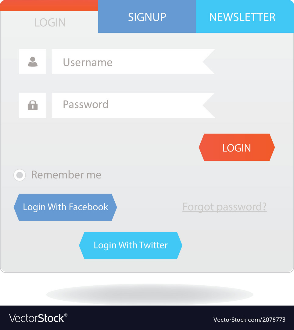 Login Form - Simple Web Design