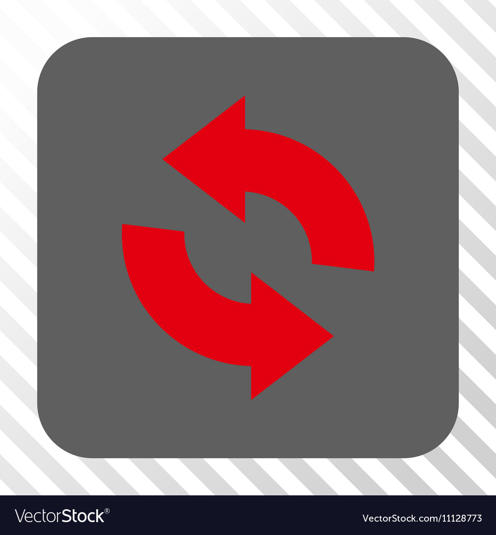 Refresh rounded square button