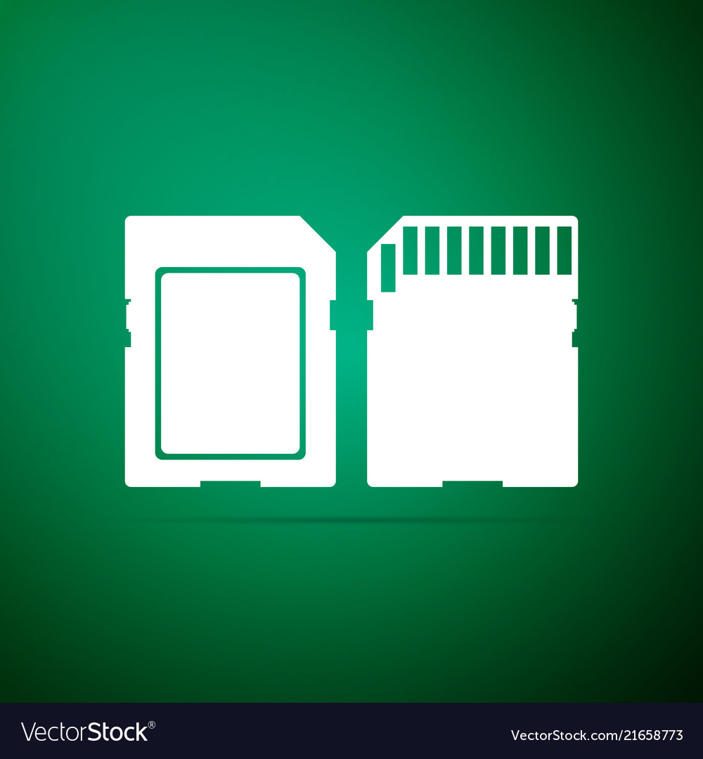 Sd-Karte-Symbol-Speicheradapter vector image Sd-Karte-Symbol-Speicheradapter